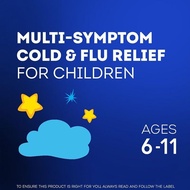 Imported Canadian VICKS Children's Cold Syrup NyQuil Berry Flavor 6 Years Old+Rapidly Relieve Cold S