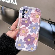 Casing Hp OPPO Reno 5 5G Reno 5K 5G Find X3 Lite Reno 5F A94 Reno 5 Lite F19 Pro Case Latest Cute Casing Aesthetic Cartoon Beautiful Color Pattern Softcase Wave Limit Phone Casing