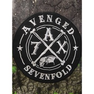 Avenged Sevenfold A7X Large Embroidered Back Patch