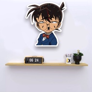 KRMK Unique Aesthetic LED Wall Clock Home Room Decoration Detective Wall Decoration CONAN EDOGAWA
