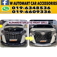 Alphard AGH30 2018 2019 2020 Facelift WALD front grill / grill sarung Goemon type Monster grill V2