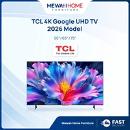 Mewah Home_TCL_P6L_55/65/75'' 4K UHD_Google TV_55P6L / 65P6L / 75P6L_Dolby Audio_AiPQ Processor