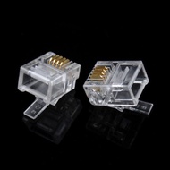 RJ11 Connector RJ 11 Pin Telephone Jack 4Pin 4 Pin (100 pcs)