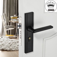 Bedroom High-Grade Aluminum Alloy Silent Door Lock Universal Door Handle Solid Wood Door Lockset