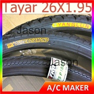 Tyre Tube Bicycle Road Bike MTB 26X1.95 Tayar Tuib Basikal Mountain 26x1.75 26 inci FKR ll