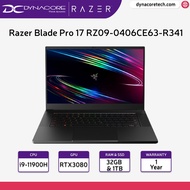 DYNACORE - RAZER BLADE 17 RZ09-0406CE63-R341 (17.3 TOUCH SCREEN UHD-120HZ / i9-11900H / RTX3080-16GB / 32GB RAM / 1TB SSD / WIN10HOME) 1YRS