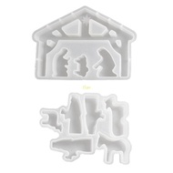 flgo Crafting Prayer Series Moulds Table Decorative Molds for Any Interior Space