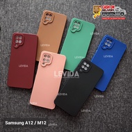 Softcase Samsung A12 Samsung M12 Case Macaron Pro Kamera Case Samsung A12 Samsung M12