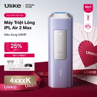 (KOL)Ulike Air 2 Max Purple Aurora Hair Removal Machine - Cold removal IPL Technology with Sapphire 