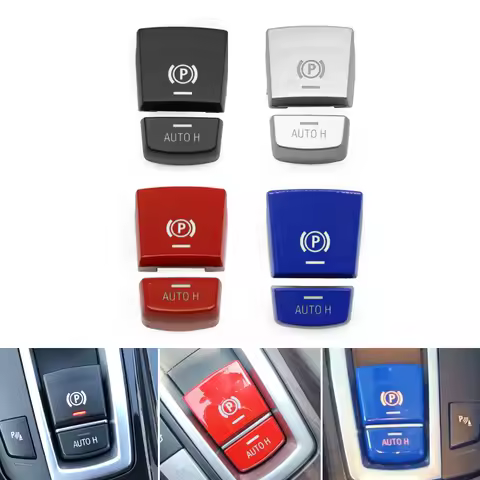 Electronic Handbrake Parking Switch Auto H Button Replacement For BMW 5 7 X3 X4 F Series F01 F02 F10