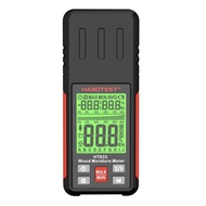 HABOTEST HT633 Wood Moisture Meter Pin-Type Digital Moisture Detector Ambient Temperature and Humidi