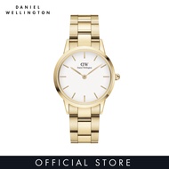 Daniel Wellington Iconic Link 28/32mm Gold watch with White Dial - DW Watch for Women - Fashion Watch - DW Official - Authentic นาฬิกา ผู้หญิง นาฬิกา ข้อมือผญ