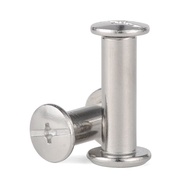 [Taiwan Shipment] M3M4M5M6 304 Stainless Steel Butt Lock Screw Female Rivet Word Male Ledger Book Ac