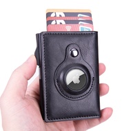 Pemegang kad Airtag, pemegang kad RFID anti-kecurian, dompet kad kredit wanita dengan slot pelbagai 