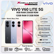 [C/C] VIVO V60 LITE 5G [8GB RAM 256GB ROM]