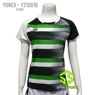 [Y21001B Hitam] Baju Badminton Yonex Ladies Wanita Import Premium Kaos