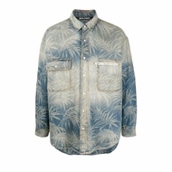 Palm Angels 棕櫚葉 牛仔 漸變 襯衫外套 XS