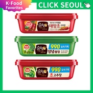 HAEPYO Sunchang Korean Sauce Set 170g Gochujang | Ssamjang | Sweet Cho-Gochujang