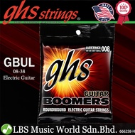 GHS Strings GBUL Boomer Electric Guitar String Set - Ultra Light Gauge (08-38)