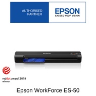 Epson WorkForce ES-50 Portable Sheetfed Document Scanner ES50