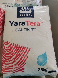 25KG YaraTera Calcinit 100% water soluble fertilizer Calcium Nitrate CN Hydroponics fertilizer Baja