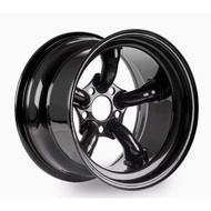 5 Pipes Steel Rim for Range Rover 16x8jj 5x165.1 ET-25 (BLACK) DIRECT WAREHOUSE