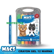 Washable gel crayon face painting crayon macs 12 colors