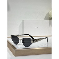 CEL * New Style Luxury Fashion Frameless Cat Eye Travel Photo Trendy Female Sunglasses CL42122U