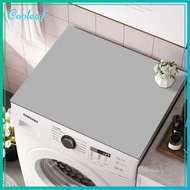 COOLEAF การอบแห้งอย่างรวดเร็ว ที่คลุมเครื่องซักผ้า กันลื่น กันฝุ่นป้องกัน แผ่นรองเตาอบ ใช้งานได้จริง ใช้ซ้ำได้ พรมในห้องน้ำ อุปกรณ์สำหรับห้องครัว