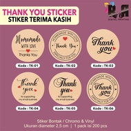 Thank you Sticker Labels, Thank you