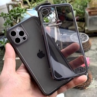 Softcase clear black space Oppo A6 PRO A5i A5 pro a39 a57 a71 F5 F11 F11 Pro camera protector Case