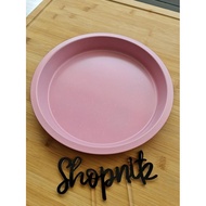 Short round/ baking pan /round baking pan Pink Pizzza baking pan