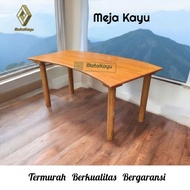 Wooden table, minimalist work table MJ-11 wooden table, study table, computer table