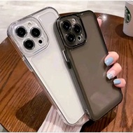 SoftCase Casing Clear Black Oppo Reno 14 Reno 15F Reno 14 Pro Reno 13 Reno 13F Reno 12 Reno 12 Pro R