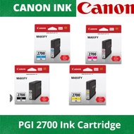 Canon PGI-2700 / PGI-2700XL  / 2700 Ink Cartridge Black Cyan Yellow Magenta