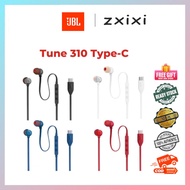 JBL TUNE 310C USB-C Wired Hi-Res In-Ear Headphones with Mic