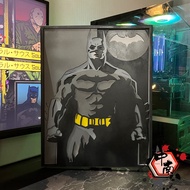 3D Multilayer DC Universe Batman Poster v2