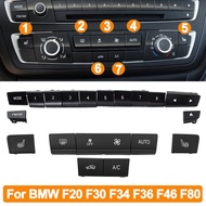 Car Dashboard CAir Conditioner AC Control Button CD Player Key Cap Repair Kit For BMW 1 2 3 4 F Series F20 F21 F22 F23 F30 F34 F35 F36