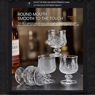 Luxury Glass Goblet Diamond Red Wine Cognac Cup Wine Glass Champagne Cup High Foot Cocktail Cups