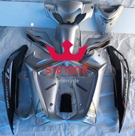 ชุดสี เฟรม wave 125 i  เวฟ 125 i ไฟเลี้ยวบังลม สีบรอนดำ  ปี 2005-2007 จำนวน 13 ชิ้น ABS แท้ สนิททุกจ