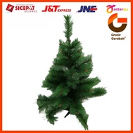 HIJAU Green needle christmas tree 2feet/60cm