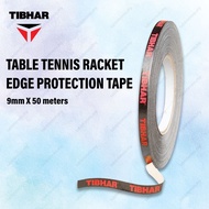Authentic Tibhar Edge Tape Table Tennis Racket Side Tape 9mm 50 Meters