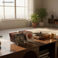 [ertereryfor] 2PCS 6 Grid 8 Grid CD Display Ra Acrylic Transparent Shelf for Organizing Music Albums