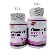 [EXP:9/2024] UHC VITAMIN D3 1000IU (30's/120's)