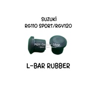 SUZUKI RG110 SPORT/RGV120 L-BAR RUBBER/REAR SEAT BAR RUBBER