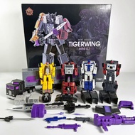 Transformation 5IN1 MHZ MH-MINI-07 TOYS TIGERWING Motormaster Menasor Breakdown Wildrider Action Fig