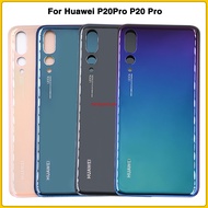 BT-For Huawei P20Pro P20 Pro Battery Back Cover battery Door Glass Rear cover Panel Replacement