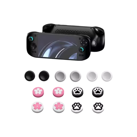 4PCS Colorful Big Joystick Cap Silicone Non-slip Game Console Joystick Rocker Accessories for Odin 2