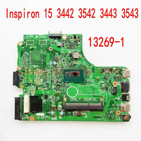 13269-1 For Dell Inspiron 15 3442 3542 3443 3543 5748 Laptop Motherboard PWB.FX3MC Mainboard 07G1CD 