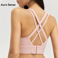 Auro Sense Sports bra sport Exercise For Women Design Thin Singlet Cross Back